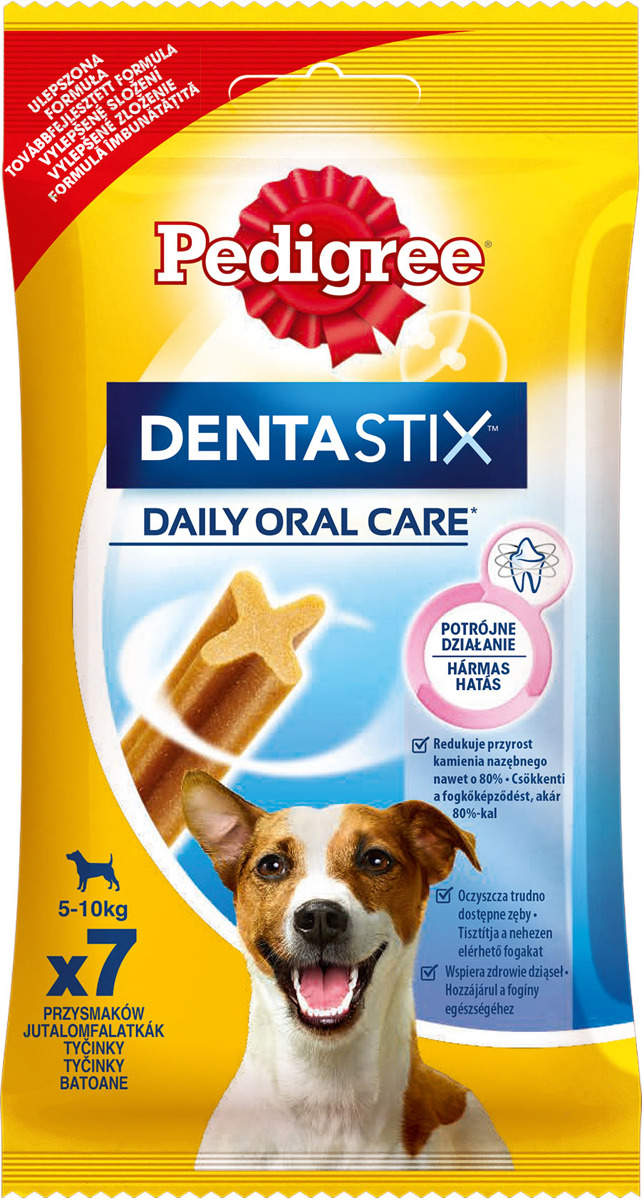 фото Лакомство Pedigree "Denta Stix", для собак мелких пород, 110 г