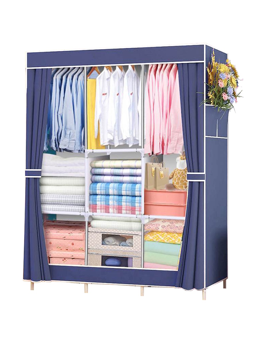 подвесной тканевый шкаф для одежды