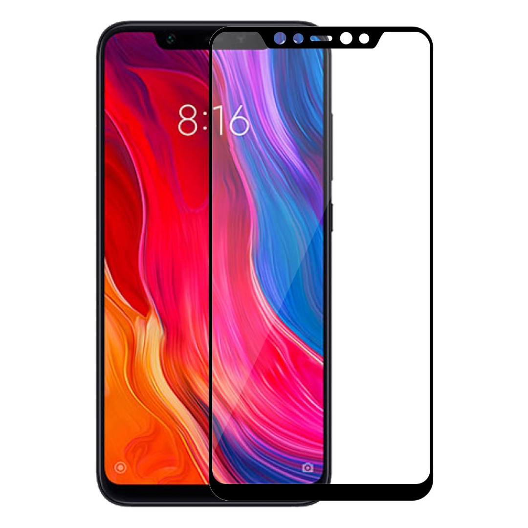 фото Защитное стекло Glass на весь экран для Xiaomi Mi 8