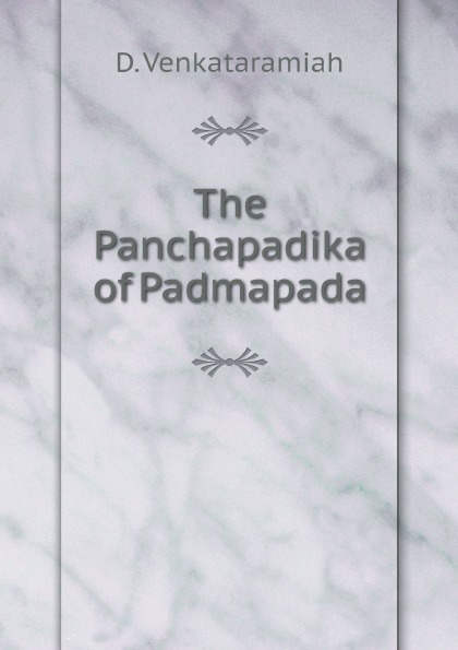 The Panchapadika of Padmapada