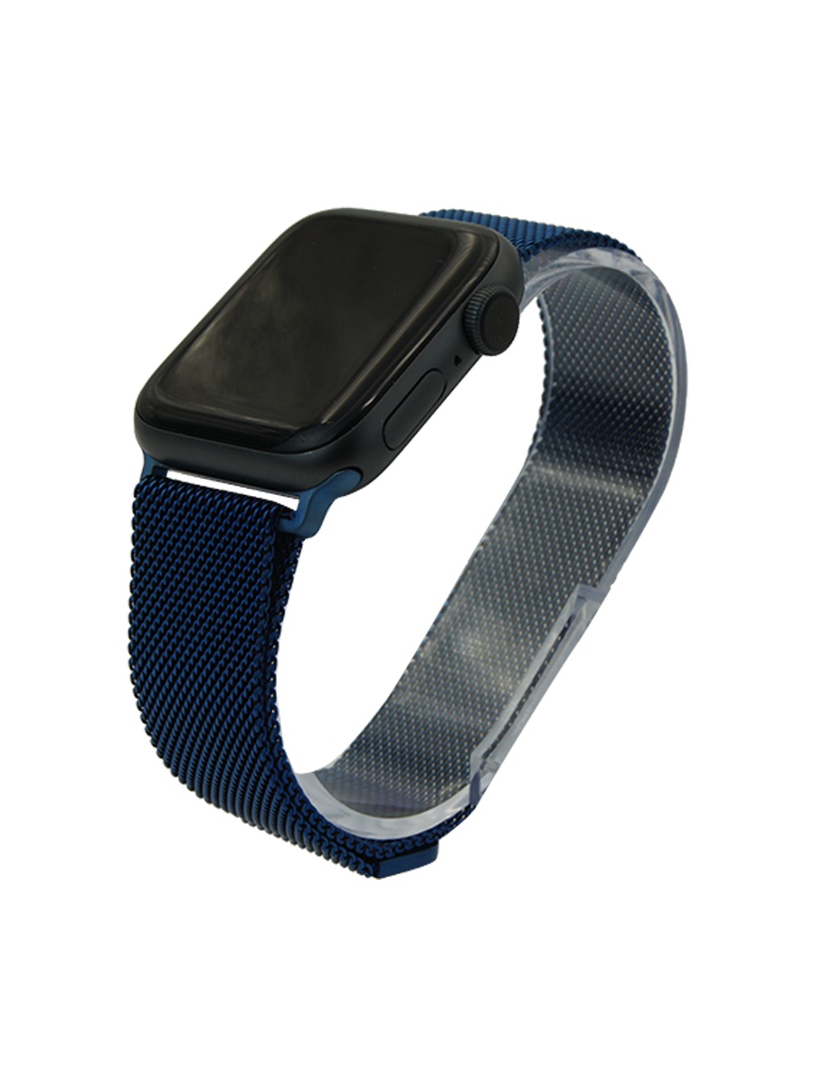 фото Ремешок для часов Apple Watch 38-40 мм миланская петля темно-синий His