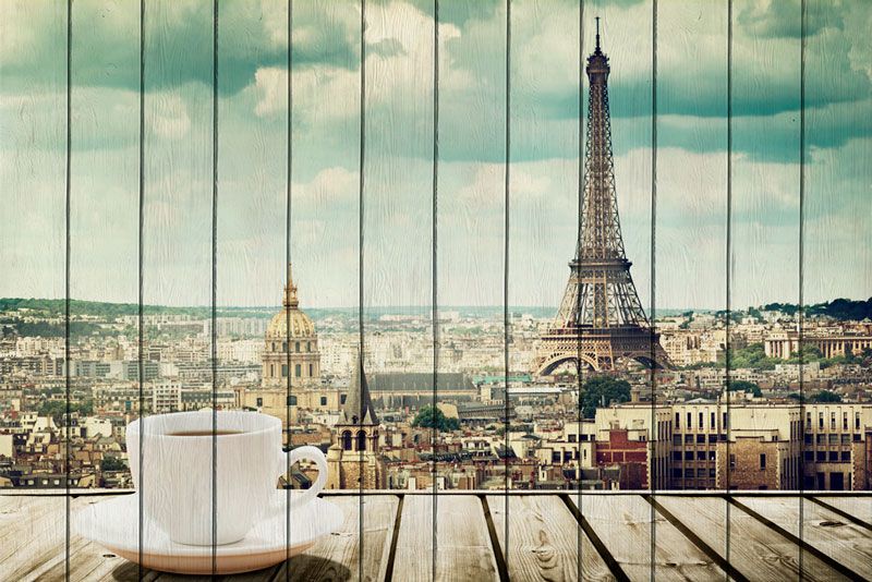 фото Утро в Париже 80 х 120 см Дом корлеоне