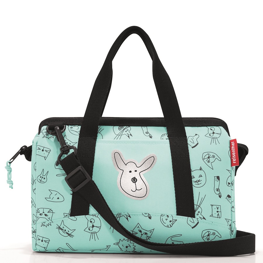 фото Сумка детская Reisenthel Allrounder XS cats and dogs mint