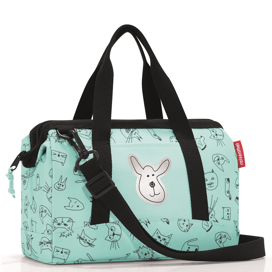 фото Сумка детская Reisenthel Allrounder XS cats and dogs mint