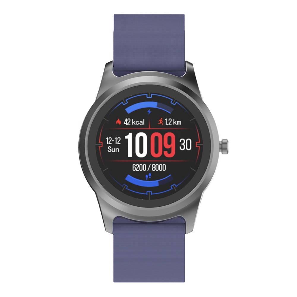 фото S28 Smart Watch 1.3 Inch IPS Screen Heart Rate Muti-Sports Monitor IP68 Fitness Tracker Smartband - Purple None