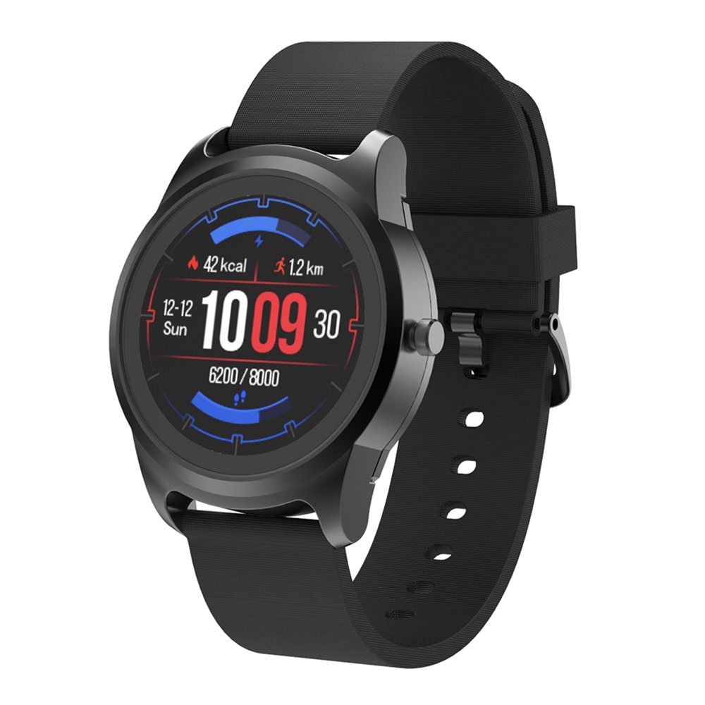 фото S28 Smart Watch 1.3 Inch IPS Screen Heart Rate Muti-Sports Monitor IP68 Fitness Tracker Smartband - Black None