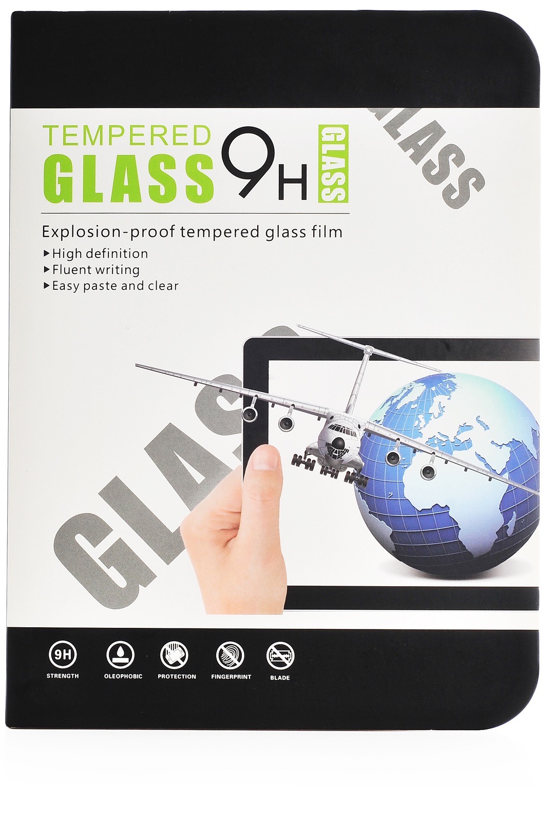 фото Стекло Gurdini Premium Glass противоударное 0.26mm для Apple iPad 2/3/4 9.7",240096,прозрачный