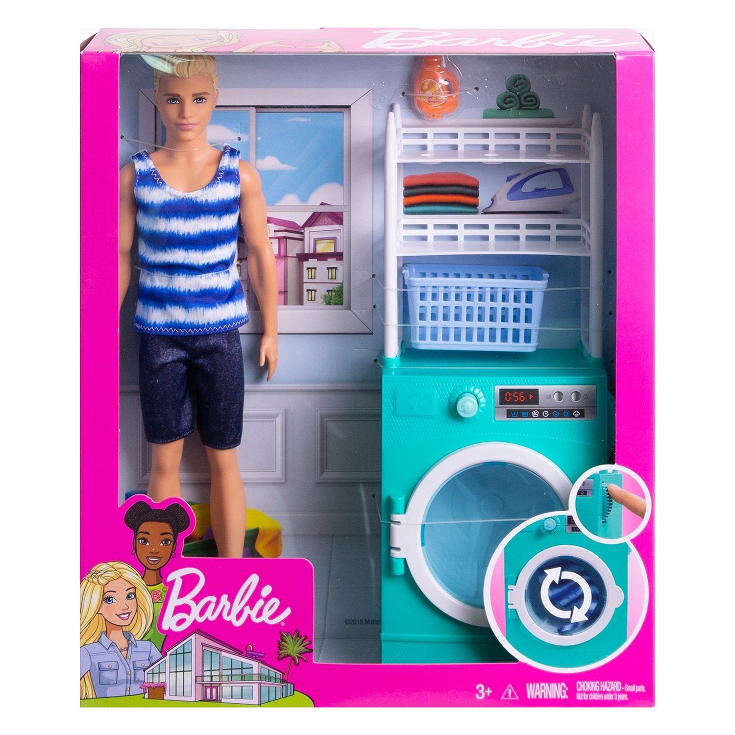 фото Barbie Ken и набор мебели Mattel