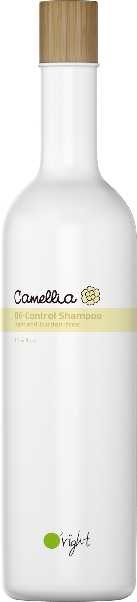 фото O'right Шампунь для волос "Камелия", Camellia Oil-Control Shampoo, 400 мл