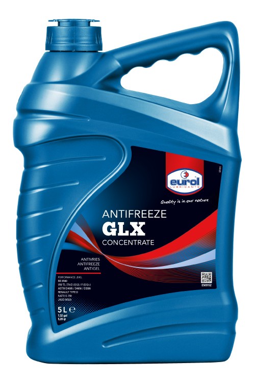 фото Охлаждающая жидкость Eurol Antifreeze GLX (конц) G-12+(красн.) (5л)