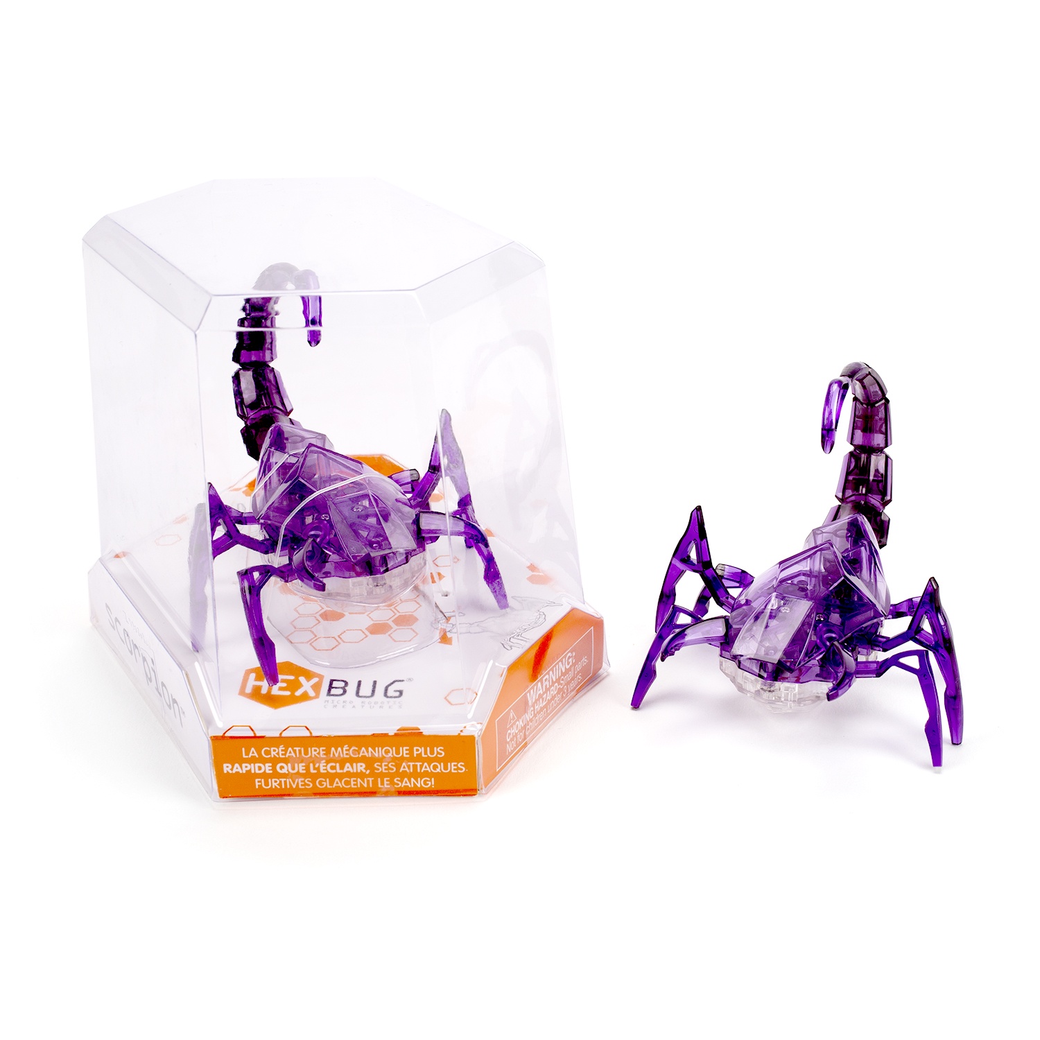 фото Микроробот Скорпион Фиолетовый Hexbug