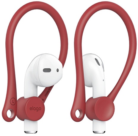 фото Крепление Elago EARHOOK для наушников Airpods, Red