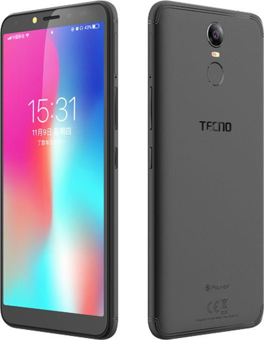 фото Смартфон Tecno LA7 2/16GB, черный