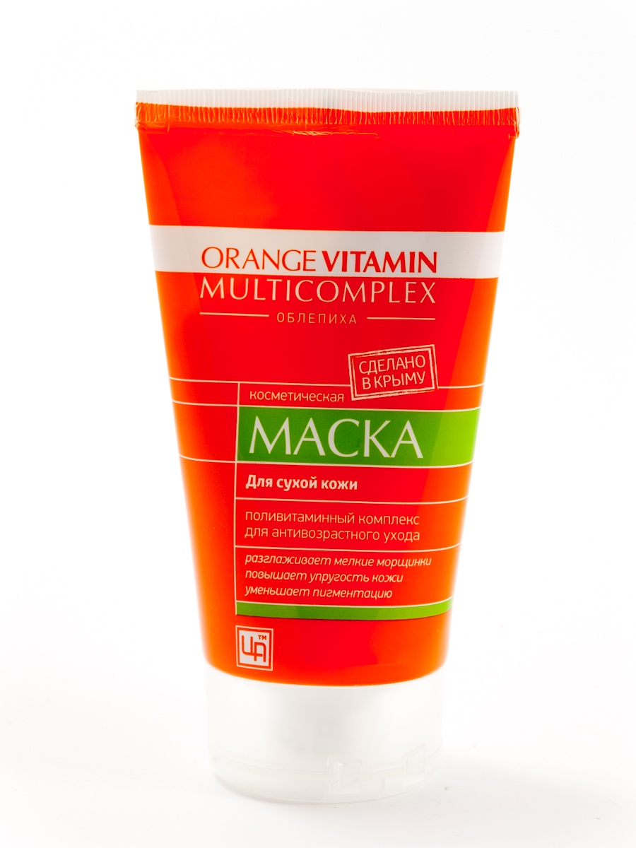 фото Маска ORANGE VITAMIN MULTICOMPLEX для сухой кожи 140 г Царство ароматов