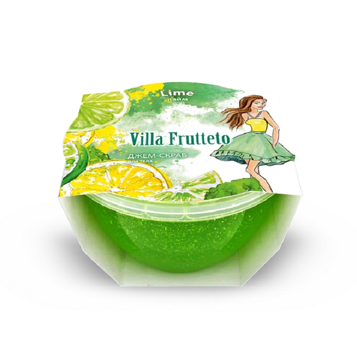 Вилла лайм. Джем скраб. Фрутетто. Villa Frutteto джем-скраб для душа вишня. Villa Frutteto джем-скраб для душа лайм