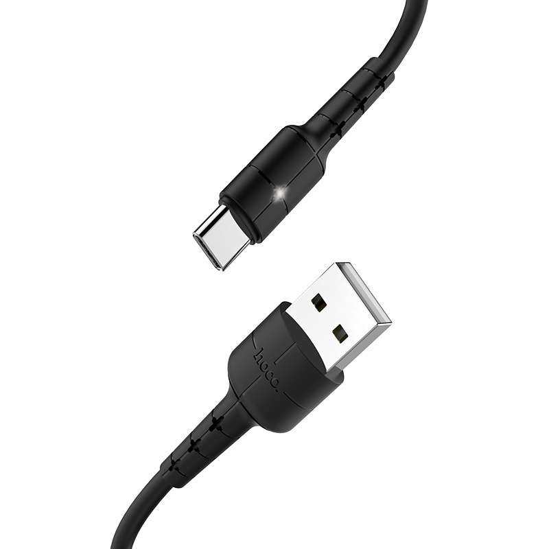 фото Кабель Hoco X30 Star USB - Type-C черный 1,2 м