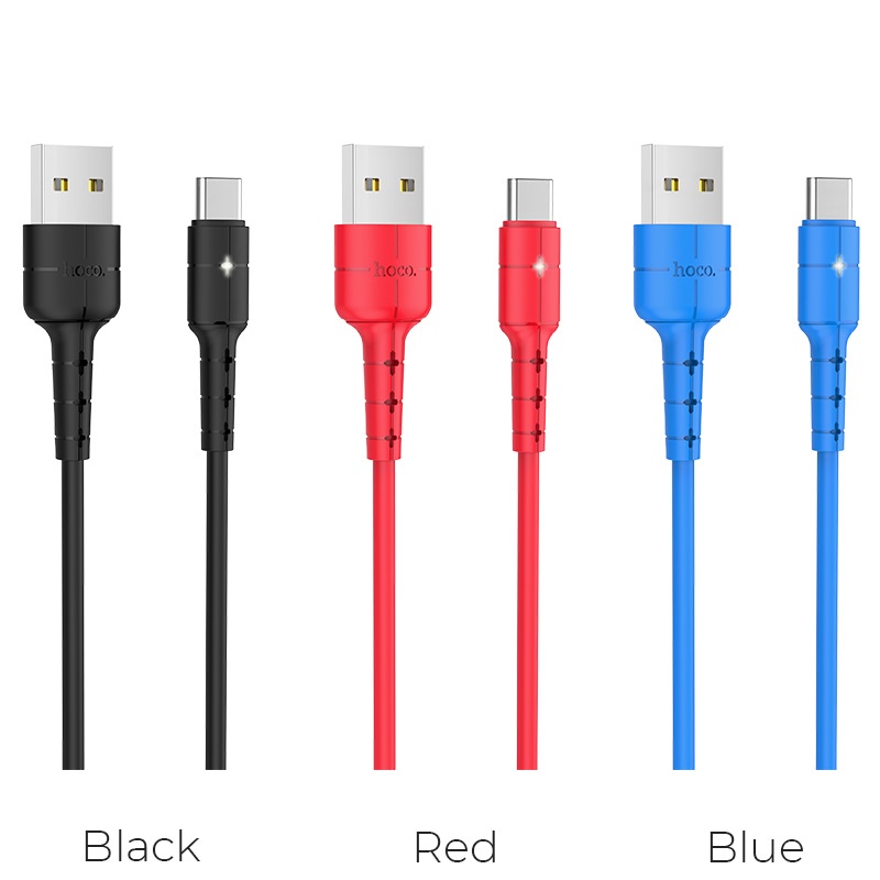 фото Кабель Hoco X30 Star USB - Type-C черный 1,2 м