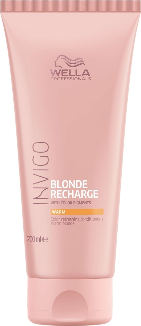 Wella Invigo Blond Recharge Оттеночный бальзам-уход для теплых светлых оттенков, 200 мл Wella Invigo Blond Recharge Оттеночный бальзам-уход для теплых светлых оттенков, 200 мл