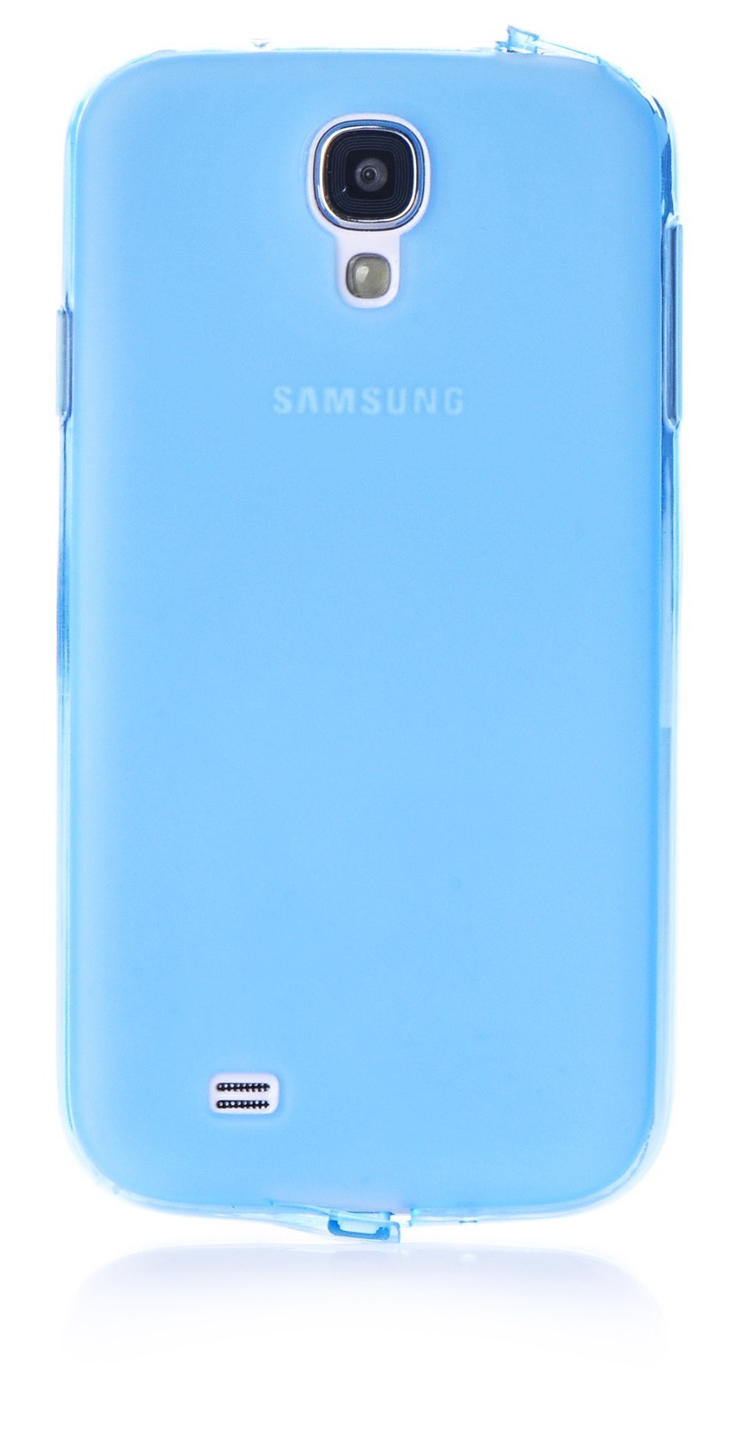 фото Чехол для Samsung Galaxy S4 накладка силикон матовый light blue для Samsung Galaxy S4 Ineez