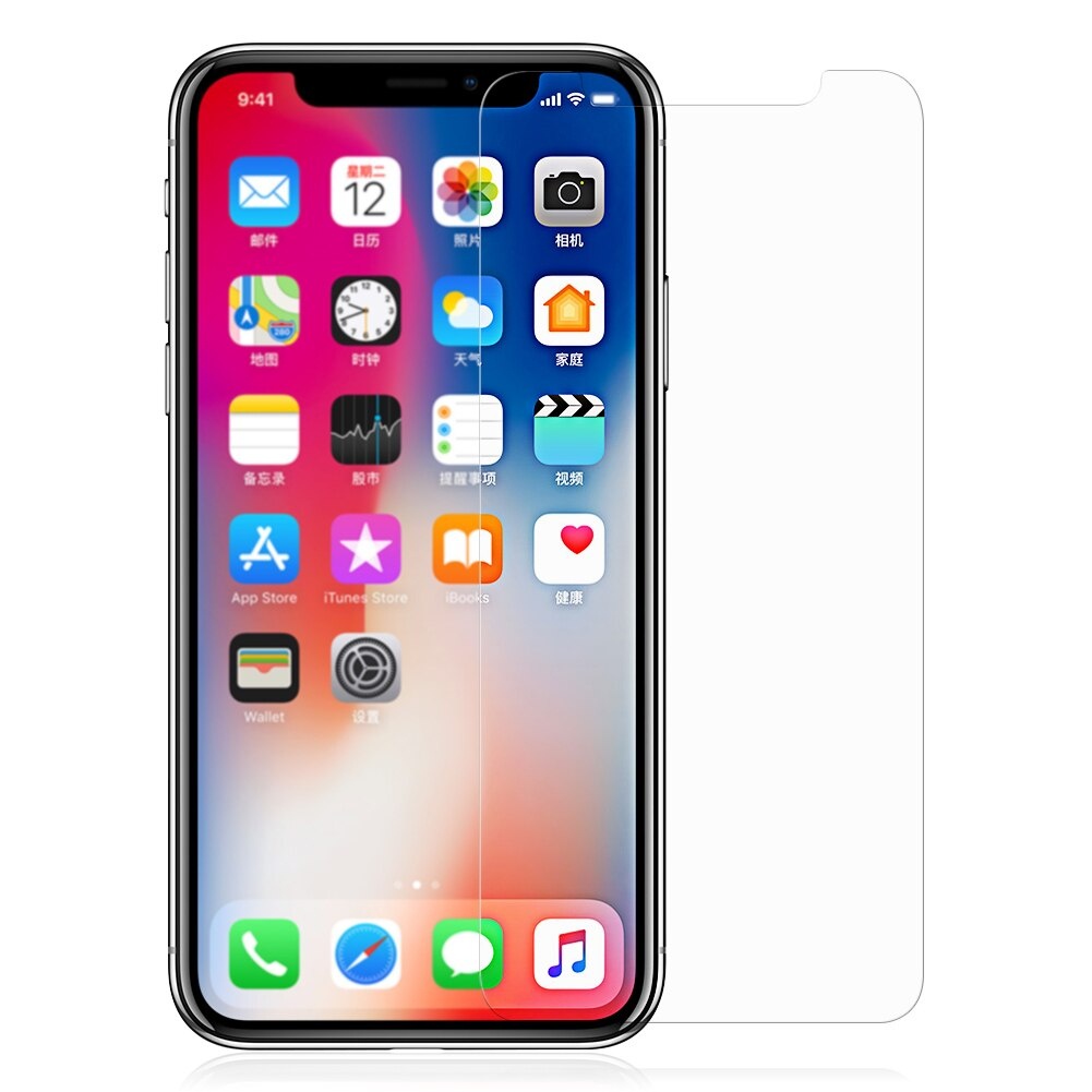 фото Стекло защитное на экран Rock HD Tempered Glass Screen Protector 2.5D 0.26 мм для iPhone X/XS, прозрачное