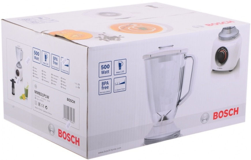 фото Блендер Bosch MMB 21P1W, White Bosch gmbh