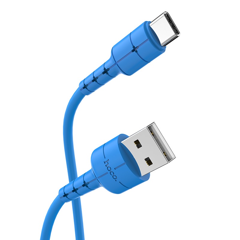 фото Кабель Hoco X30 Star USB - Type-C синий 1,2 м