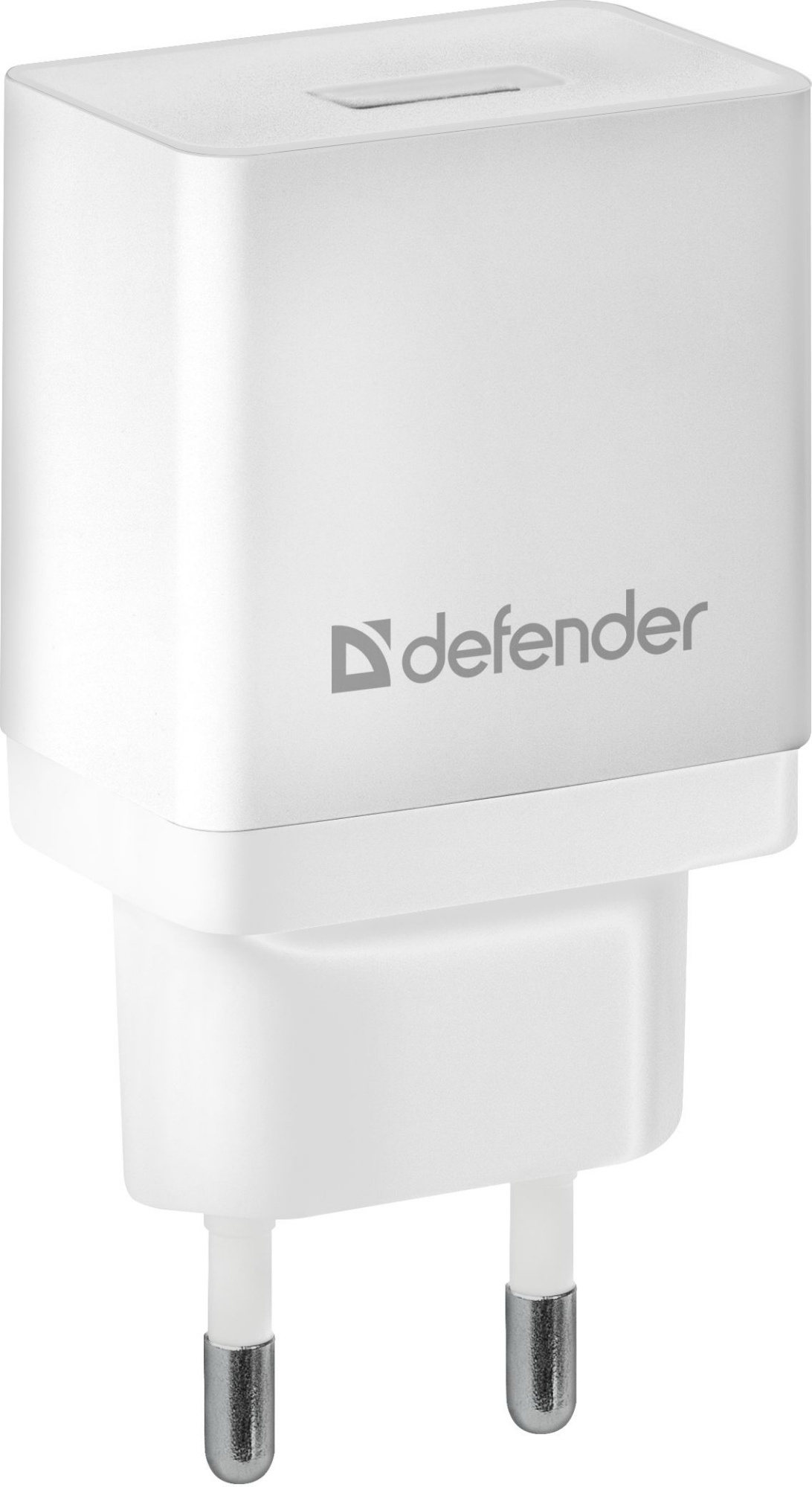 фото Сетевой адаптер Defender EPA-10 белый, 1хUSB, 5V/2.1А, пакет