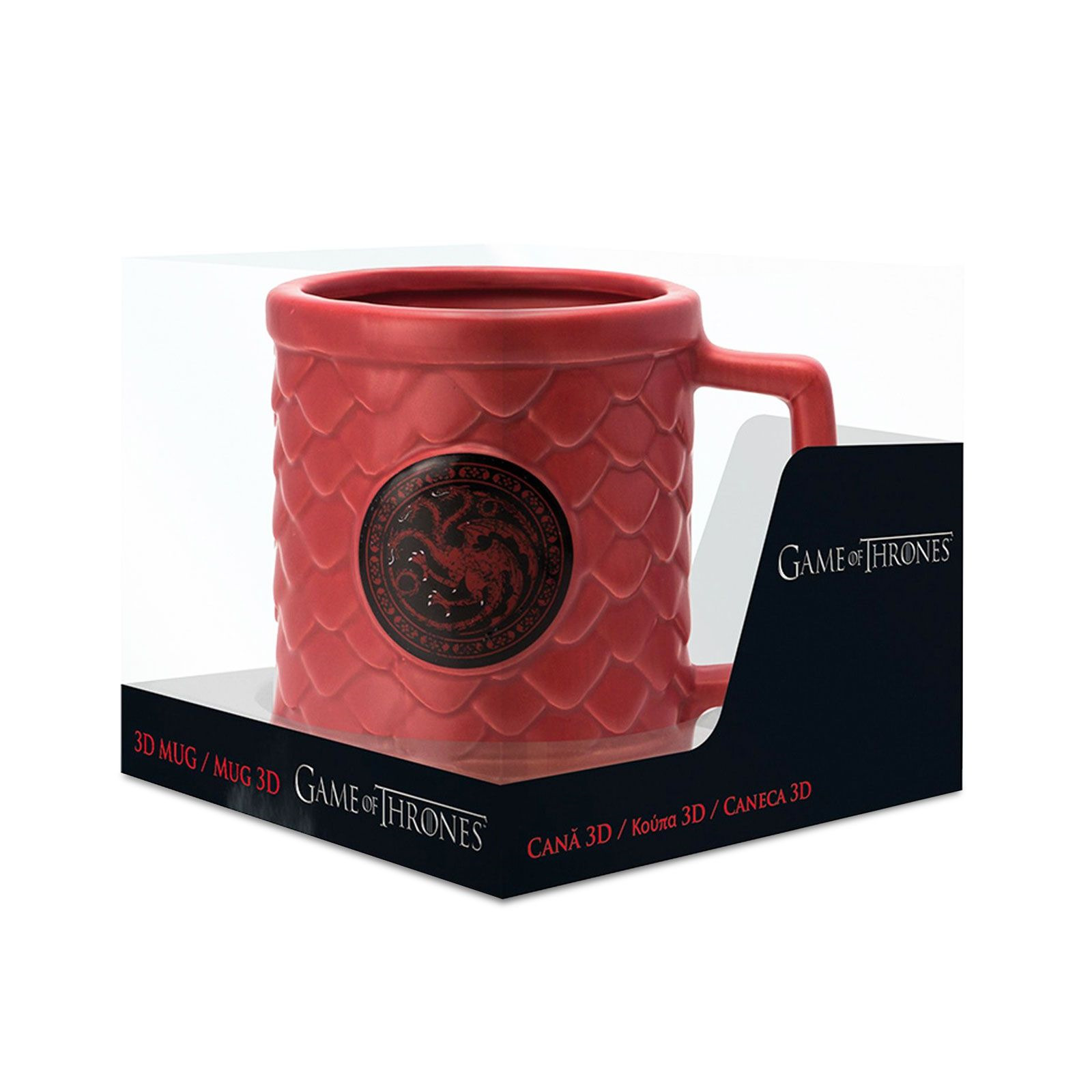 фото Кружка ABYstyle Game of Thrones Targaryen, ABYMUG520, красный, 500 мл