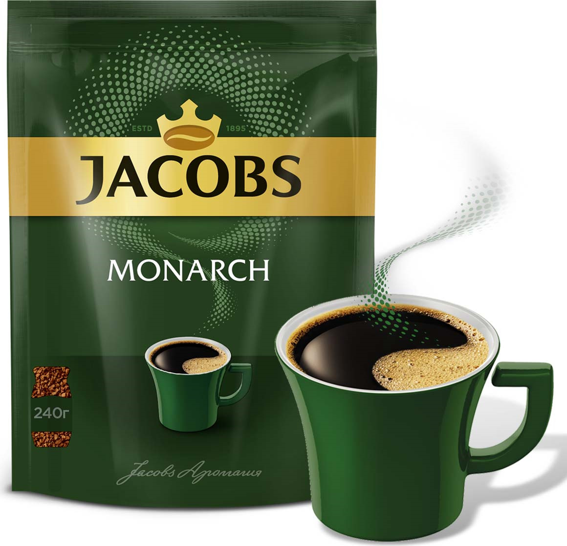 Кофе якобс монарх растворимый Ozon