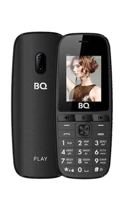 фото Мобильный телефон BQM-1841 Play Black Bq mobile