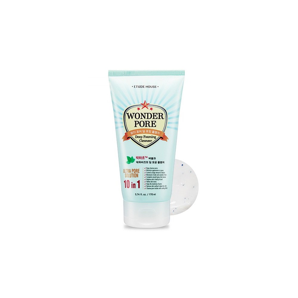 фото ETUDE HOUSE Пенка для очищения пор Wonder Pore Deep Foaming Cleanser