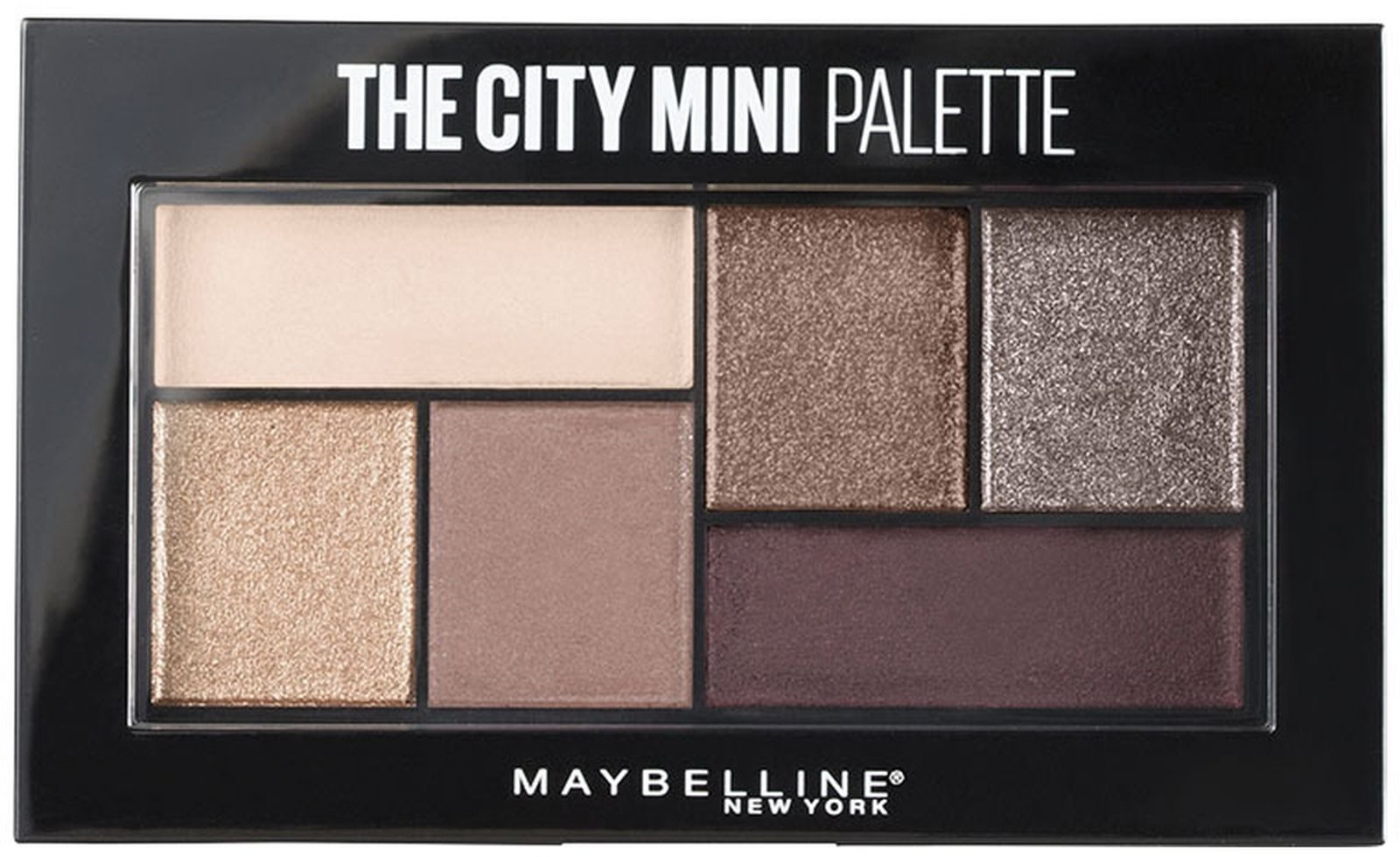 фото Палетка теней для глаз Maybelline New York The City Mini, оттенок 410, Chill Brunch Neutrals, 6 г