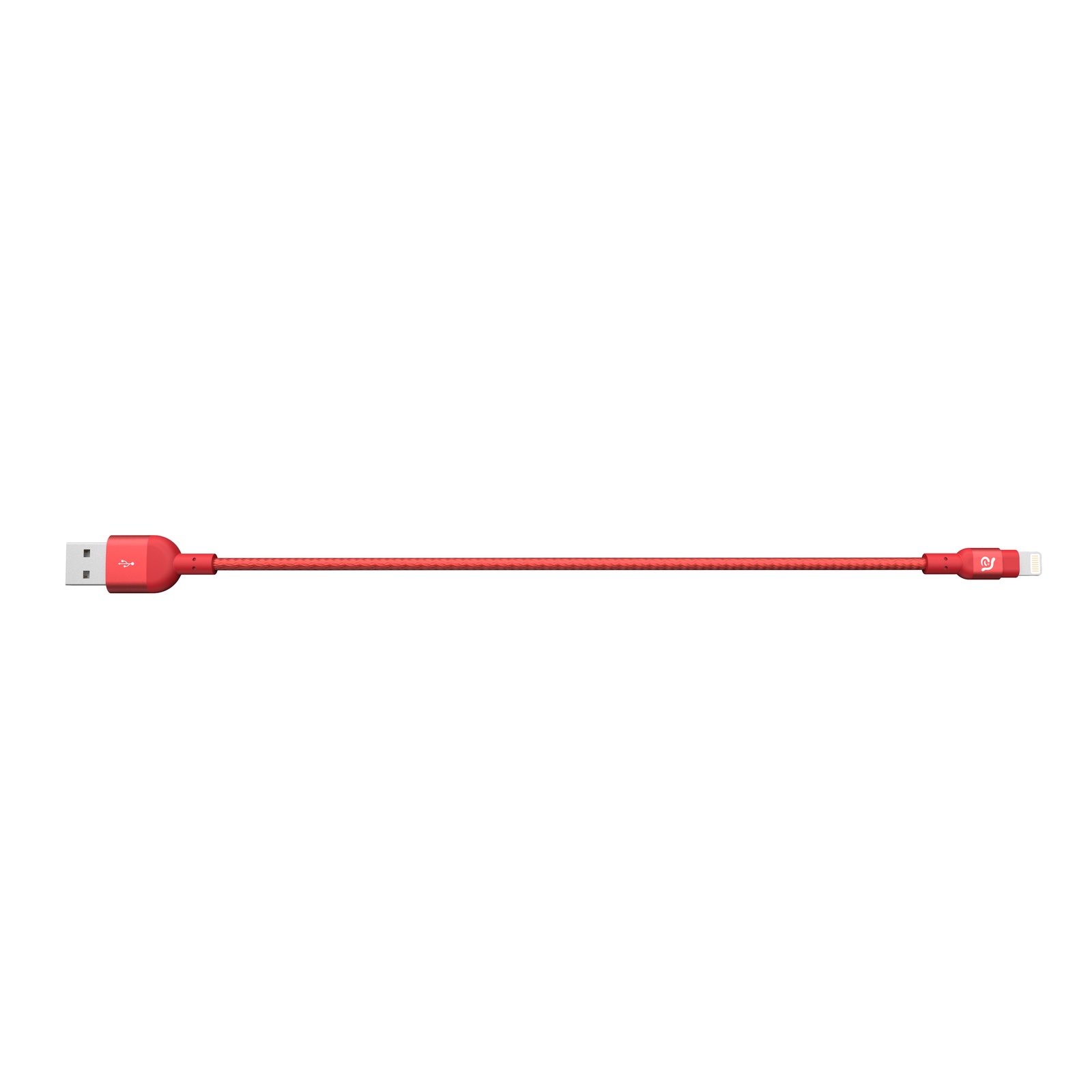 фото Кабель ADAM elements PeAk, Lightning MFI 20 см, красный