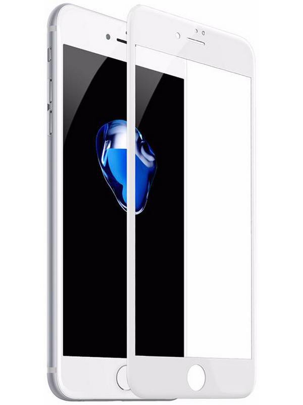 фото Защитное стекло Grand Full Glue для iPhone 7 Plus / 8 Plus, белый