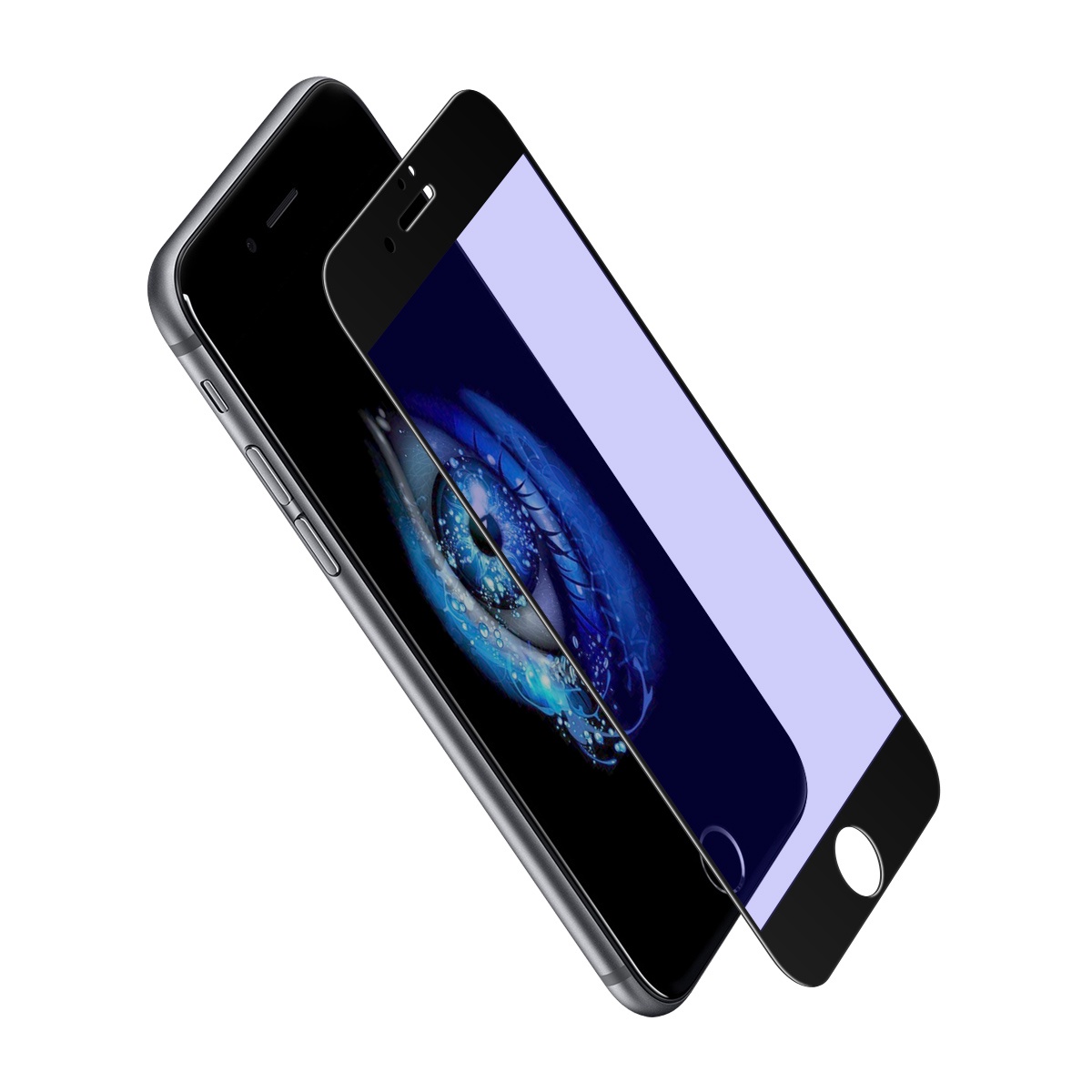 фото Защитное стекло Grand Full Glue для iPhone 7/8, черный