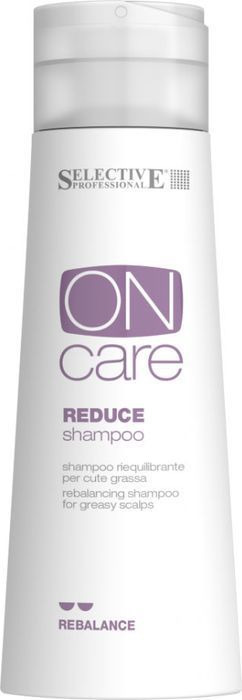 Шампунь для волос Selective Professional On Care Rebalance Reduce Shampoo, восстанавливающий баланс жирной кожи головы, 250 мл Шампунь для волос Selective Professional On Care Rebalance Reduce Shampoo, восстанавливающий баланс жирной кожи головы, 250 мл
