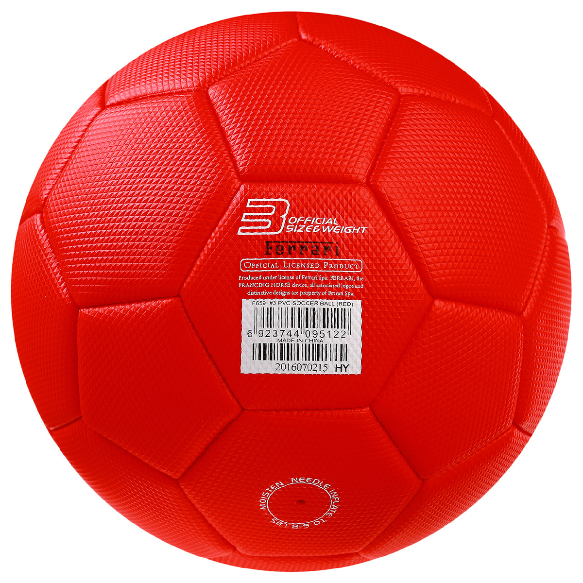 Мяч футбольный Ferrari р.5
