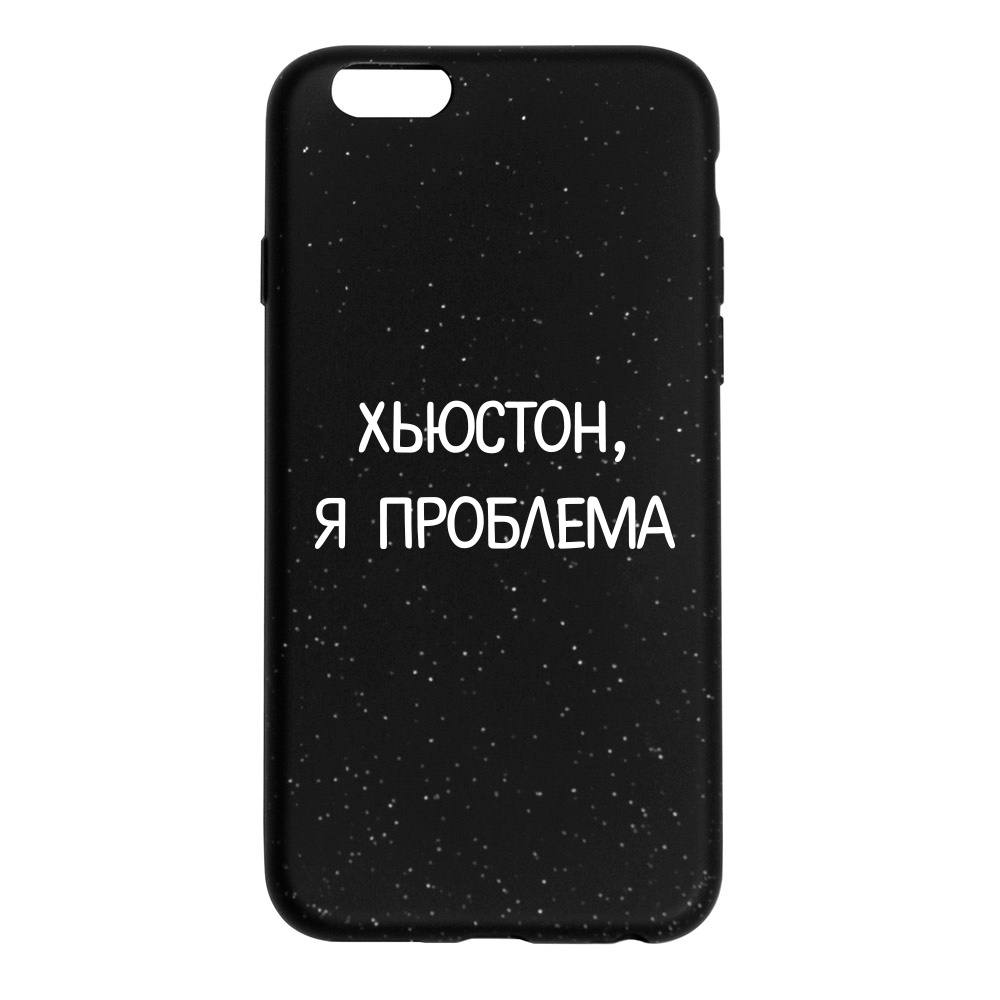 фото Чехол ONZO "OhMyCard" для Apple iPhone 6/6S, черный, звездная пыль, Хьюстон