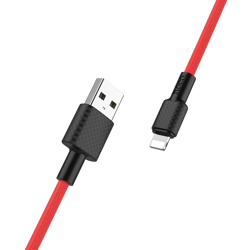 фото Кабель Hoco Х29 Superior Style USB - Lightning красный 1 м