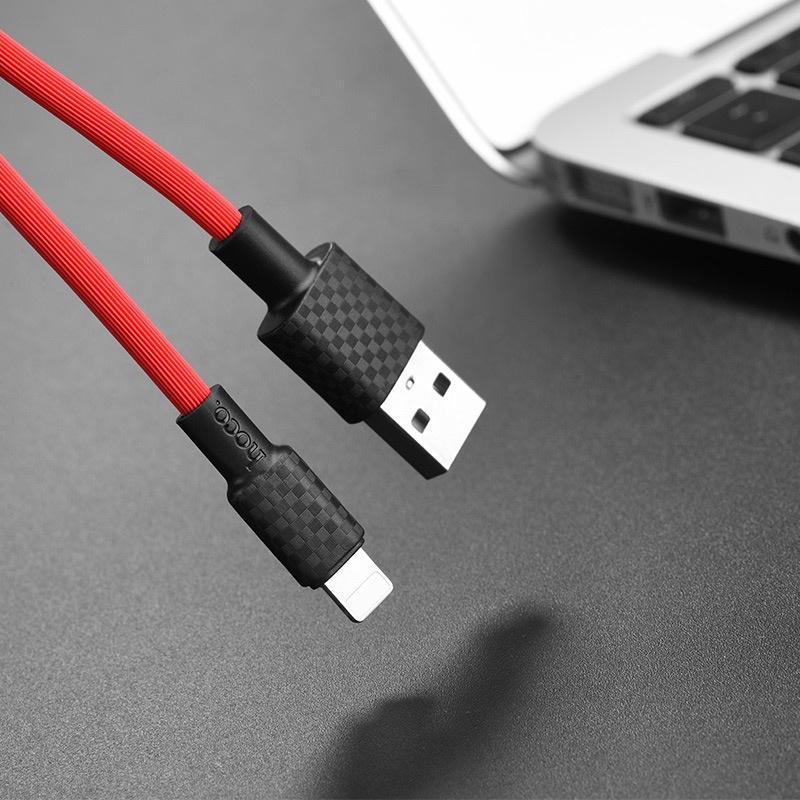 фото Кабель Hoco Х29 Superior Style USB - Lightning красный 1 м