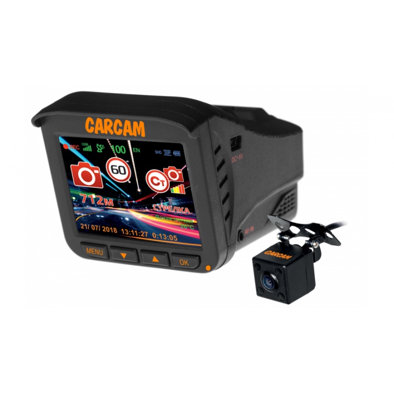 фото Видеорегистратор с радар-детектором Carcam COMBO 5S Каркам