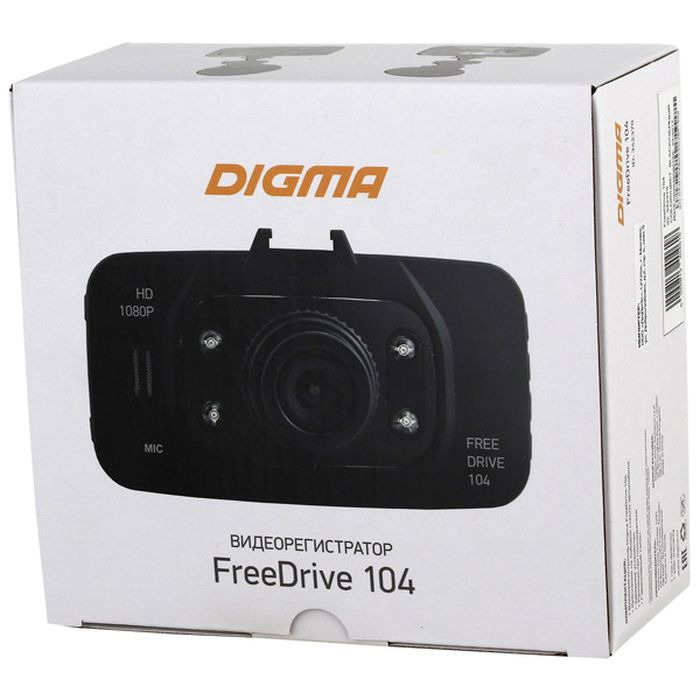 фото Digma FreeDrive 104, Black видеорегистратор