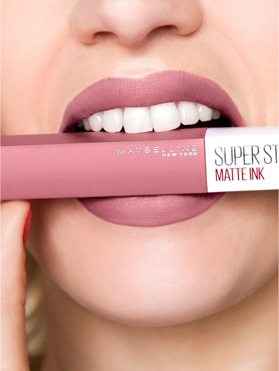 фото Maybelline New York Суперстойкая жидкая матовая помада для губ "Super Stay Matte Ink", оттенок 15, Влюбленный, 5 мл