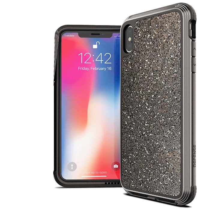 фото Чехол Defense Lux Dark Glitter для iPhone Xs / X X-doria