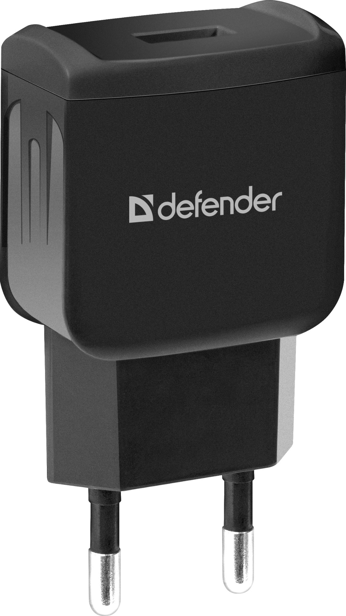 фото Сетевой адаптер Defender EPA-02 черный, 1 USB, 5V/1А, пакет