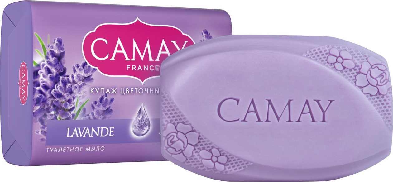 фото Camay твердое мыло аромат французской лаванды, 85 г