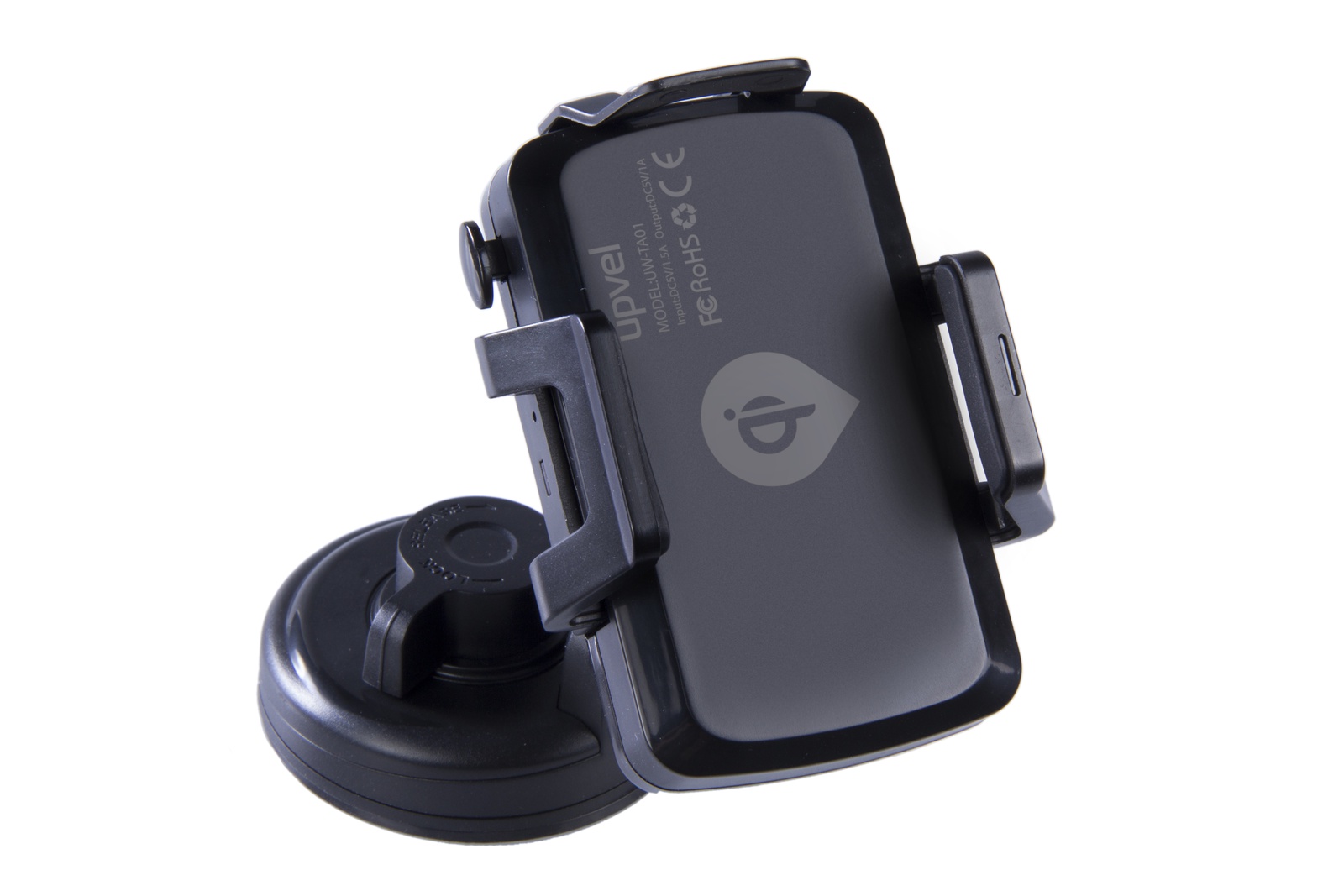 фото UPVEL UQ-TA01 Stingray, Black автомобильное беспроводное зарядное устройство стандарта Qi