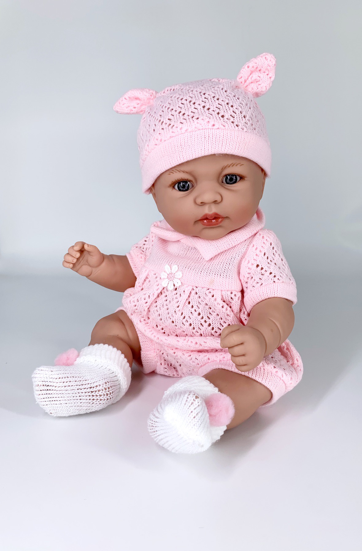 фото Пупс Manolo Dolls виниловый Mini CARABONITA 35см (9033)