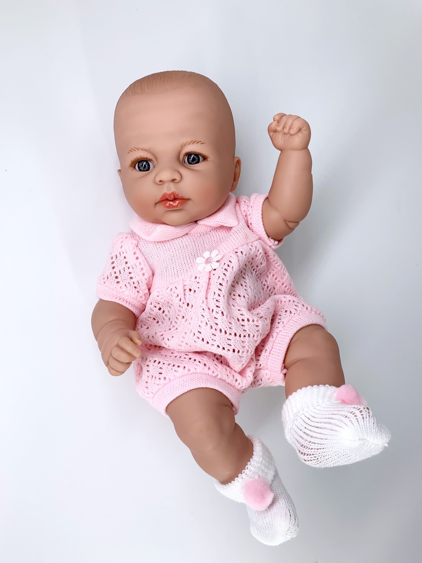 фото Пупс Manolo Dolls виниловый Mini CARABONITA 35см (9033)