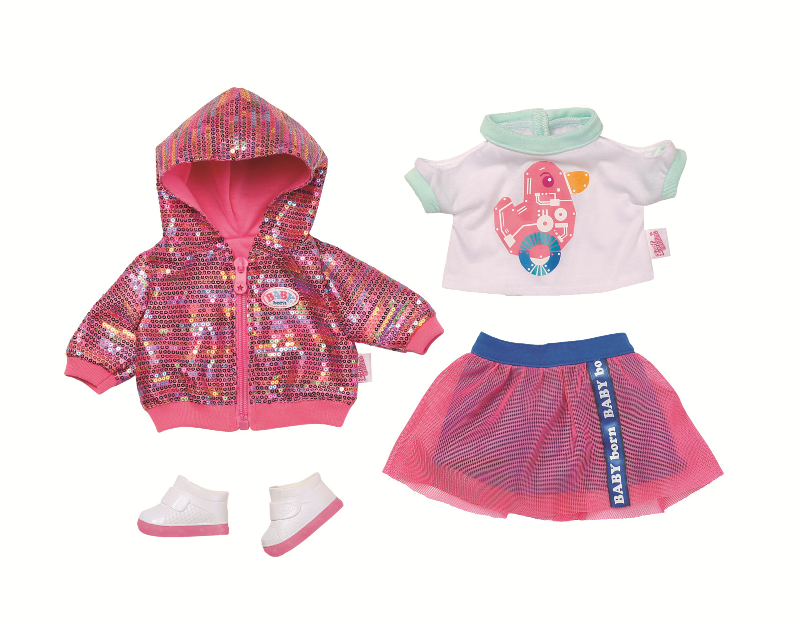 фото Одежда для кукол Zapf Creation Baby Born Делюкс Одежда для прогулки по городу, 827-147